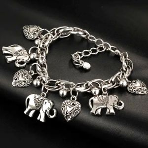 Women's Retro Charm Bracelet 925 Sterling silver